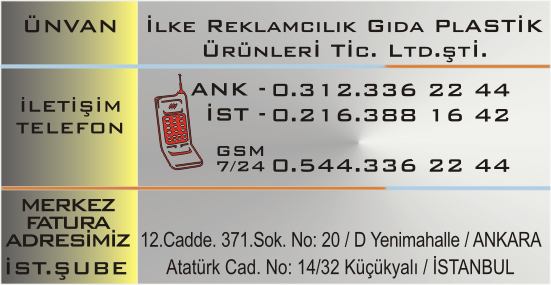 ilan servisi iletişim